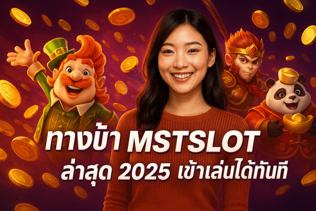 ทางเข้า MSTSLOT ล่าสุด 2025 เข้าเล่นได้ทันที